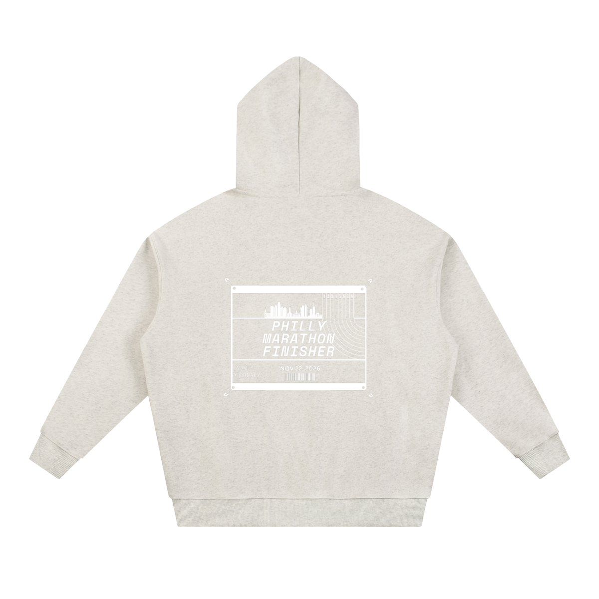 Philly Marathon 2026 Race Bib Hoodie