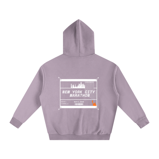 NYC Marathon Hoodie // Purple