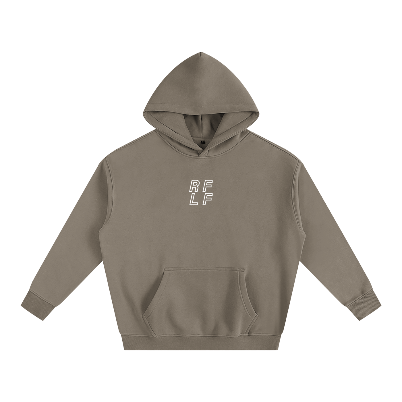 The Race Bib Hoodie // Light Coffee