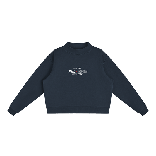 Philly Marathon 2026 Mock-Neck
