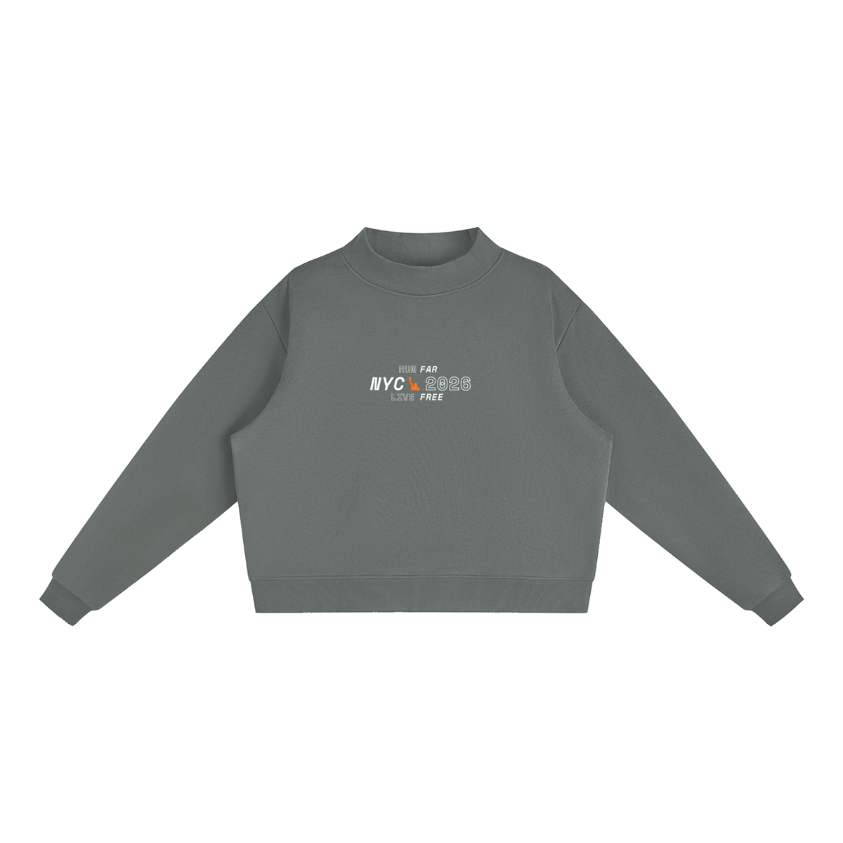 NYC Marathon 2026 Mock-Neck