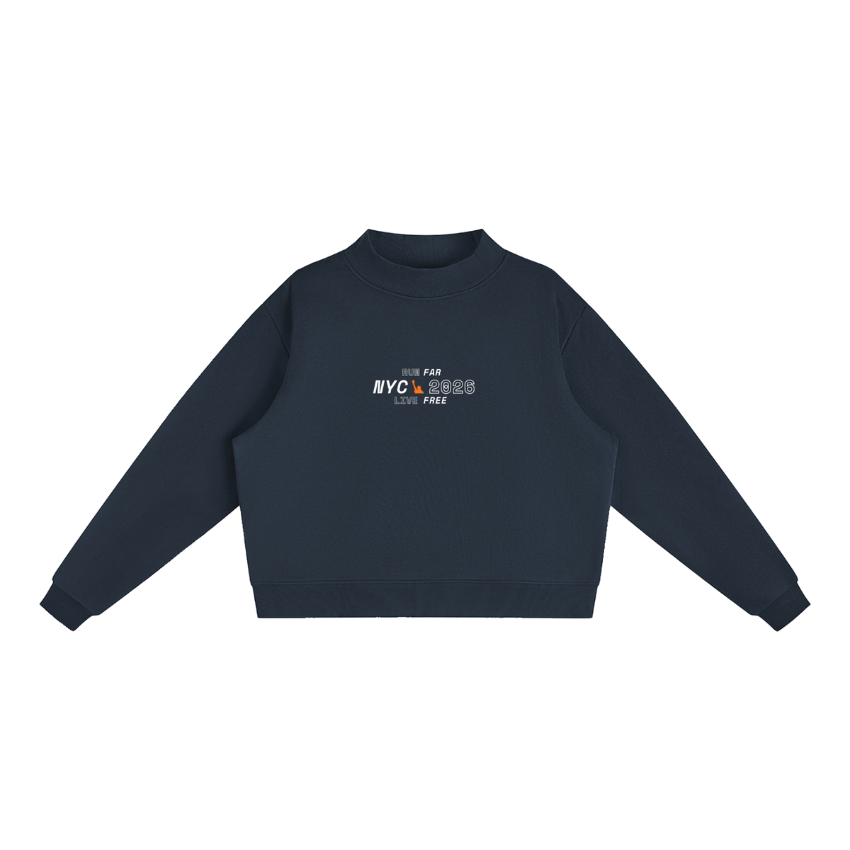 NYC Marathon 2026 Mock-Neck