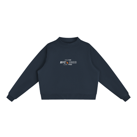 NYC Marathon 2026 Mock-Neck