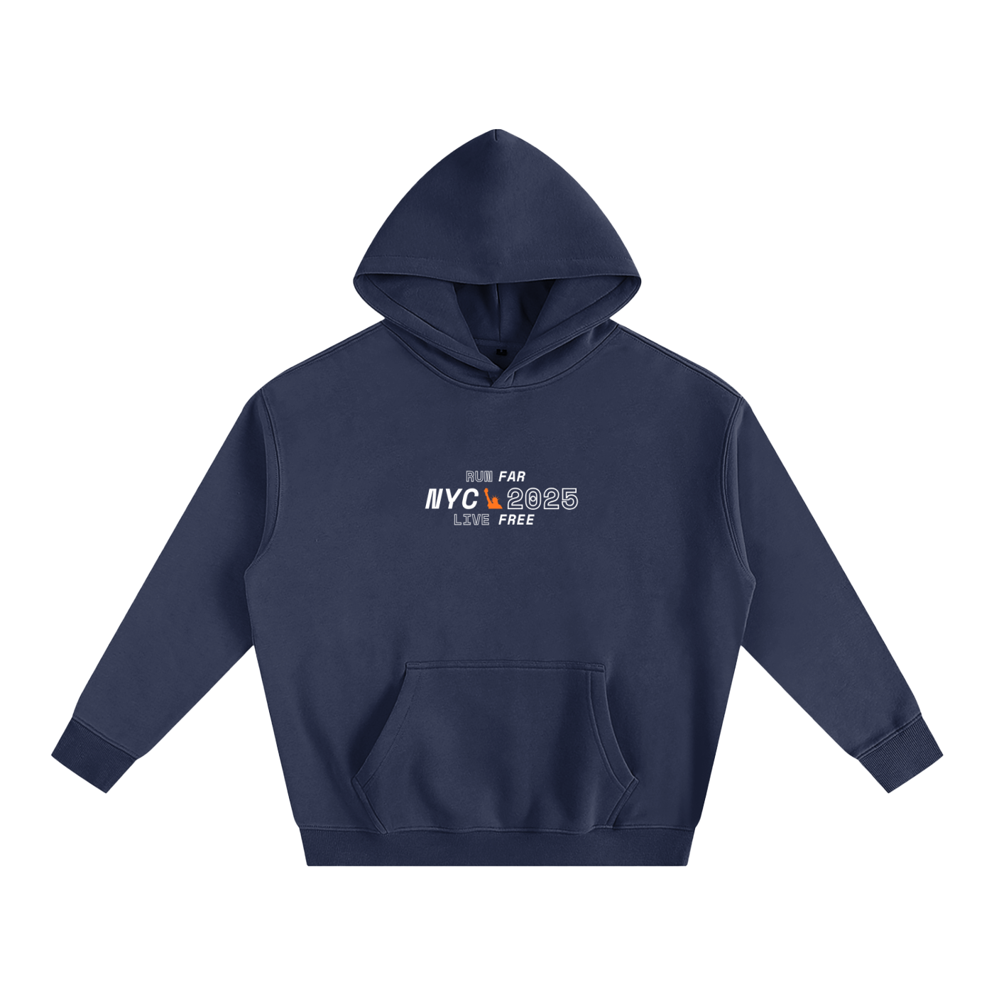NYC Marathon Hoodie // Navy